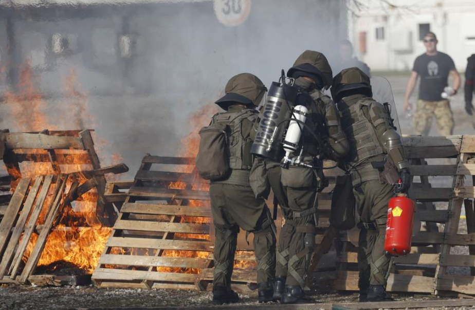 Eufor pokazna vježba u butmiru