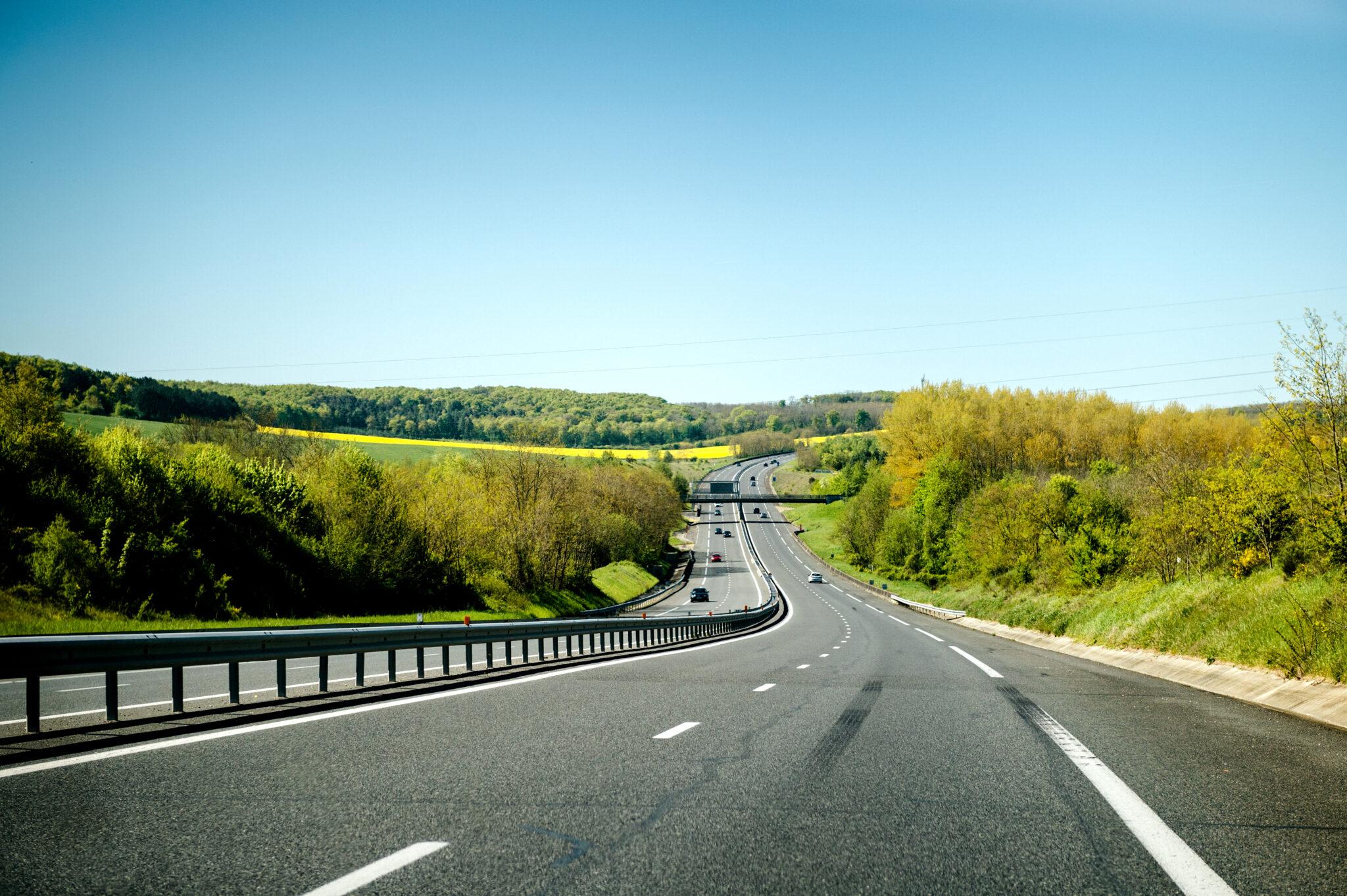 autoput bez naplatnih rampi autoput okolo šuma