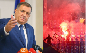 Dodik čestitao Borcu nakon utakmice na Grbavici