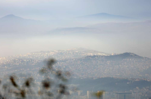 Zrak jutros najzagađeniji panorama sarajeva zagađen zrak