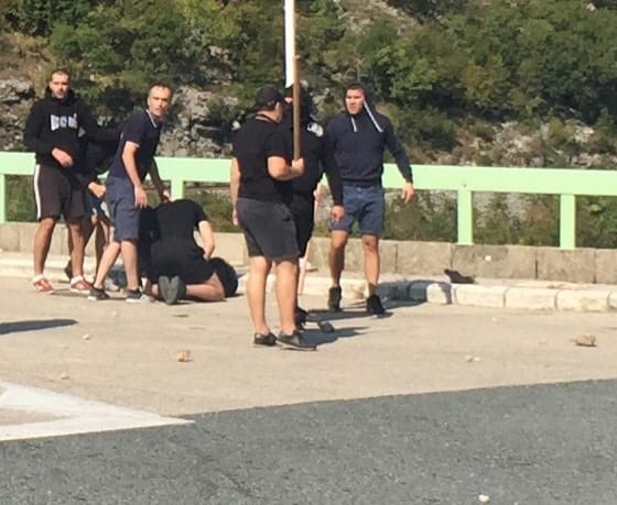 Mostar strahuje grupa ulltradi na ulici