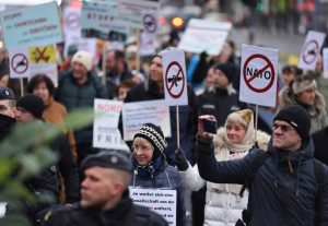 prorurski protesti Njemačka, Keln