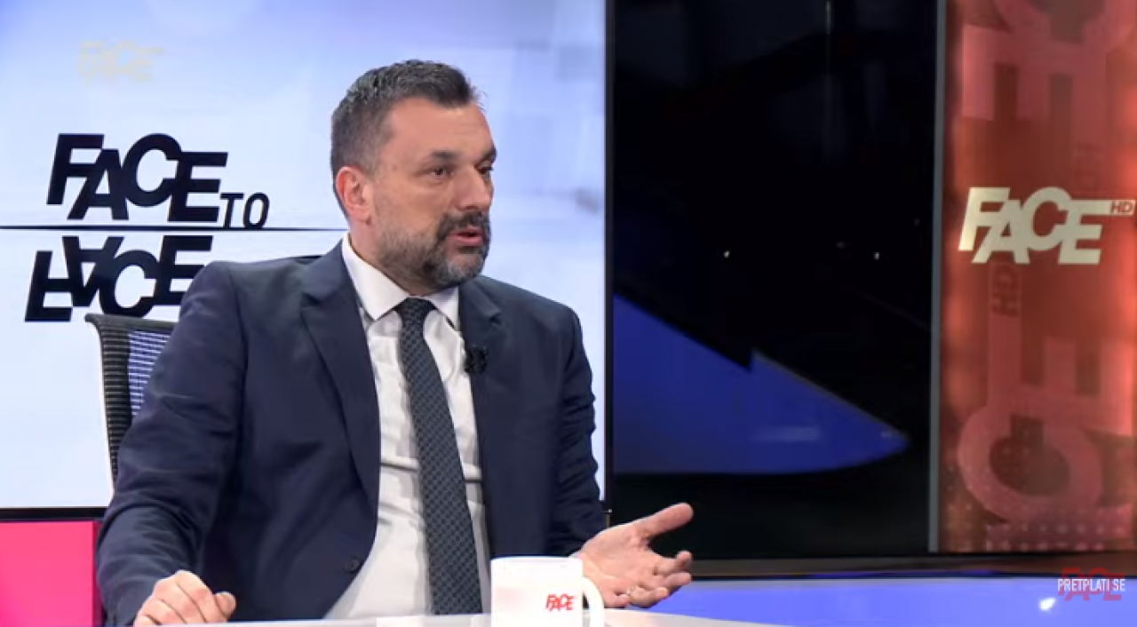 Konaković u studiju face tv