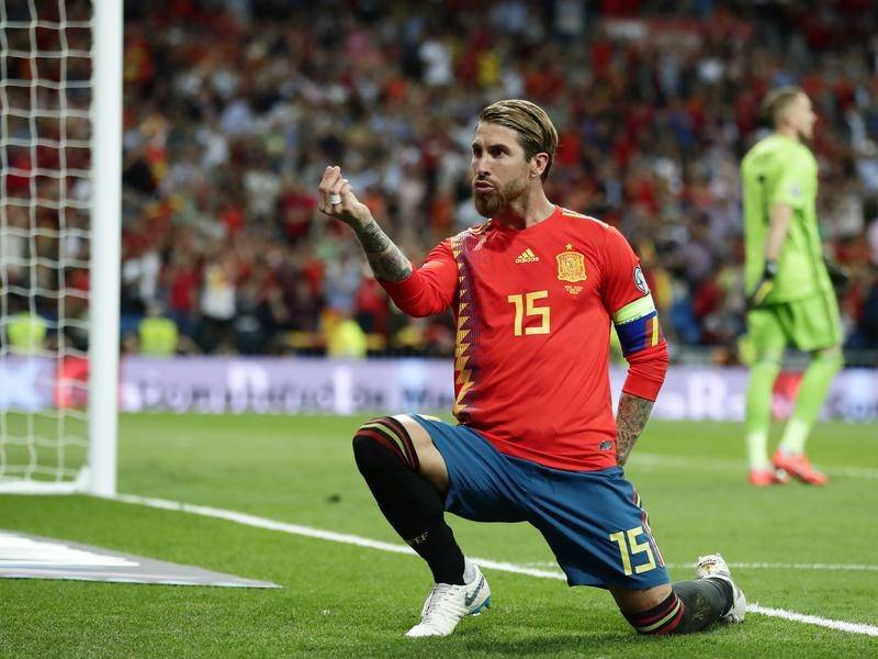 Sergio Ramos reprezentacija Španije