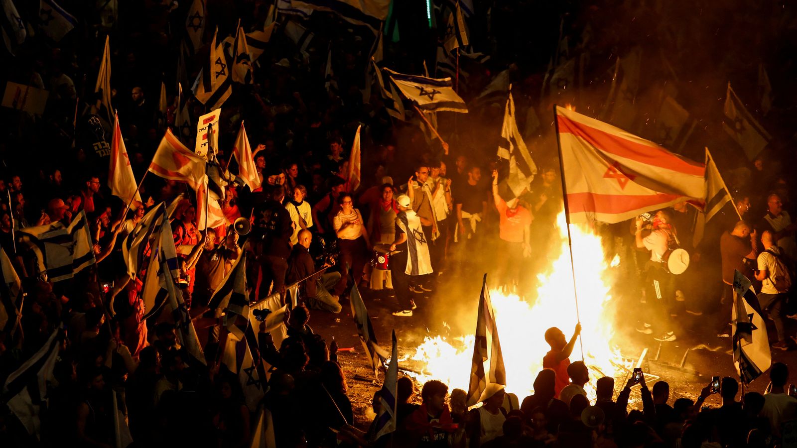 haos u Izraelu, protesti u Izraelu