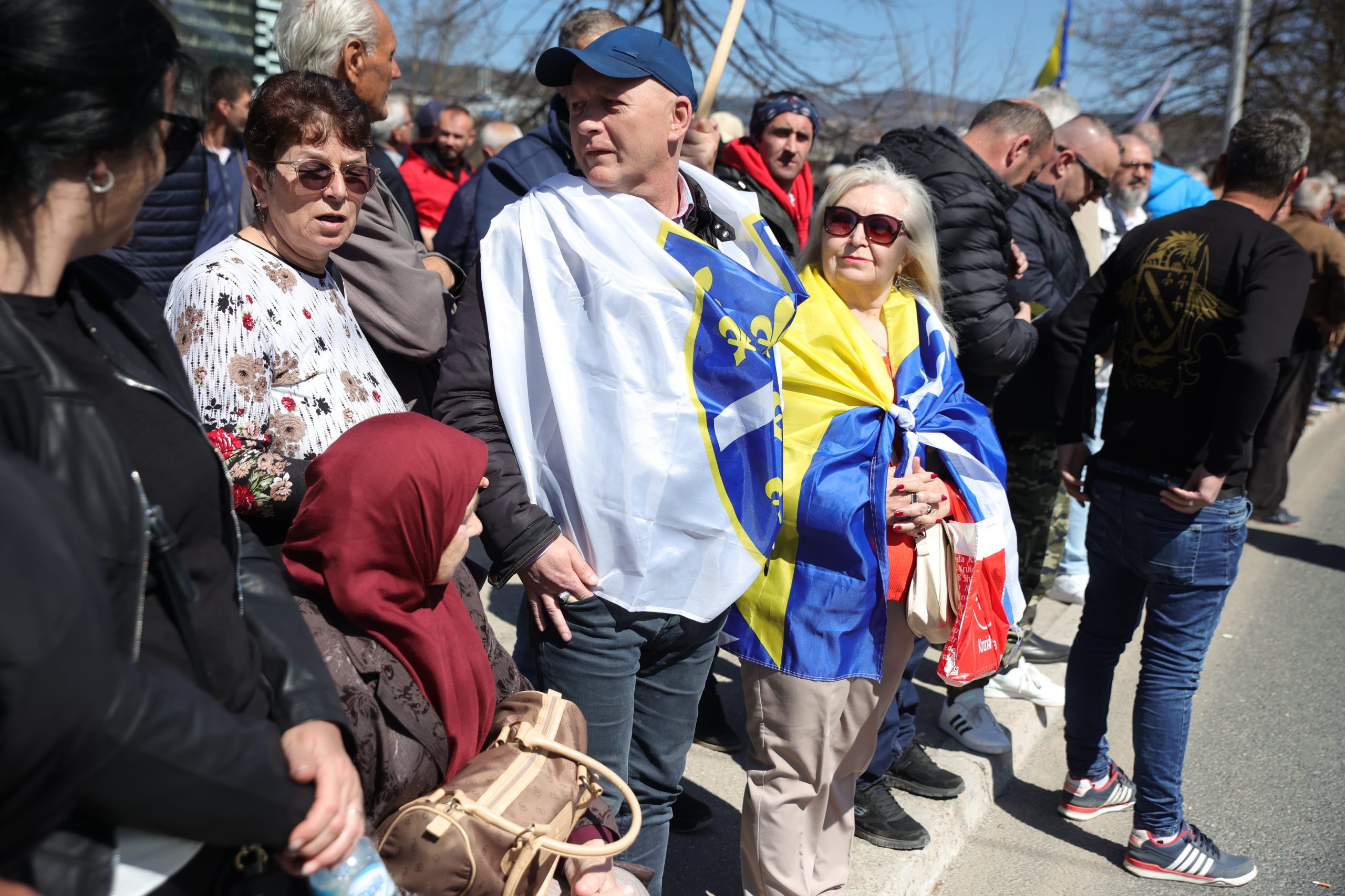 protesti ispred OHR-a SDA DF Christian Schmidt