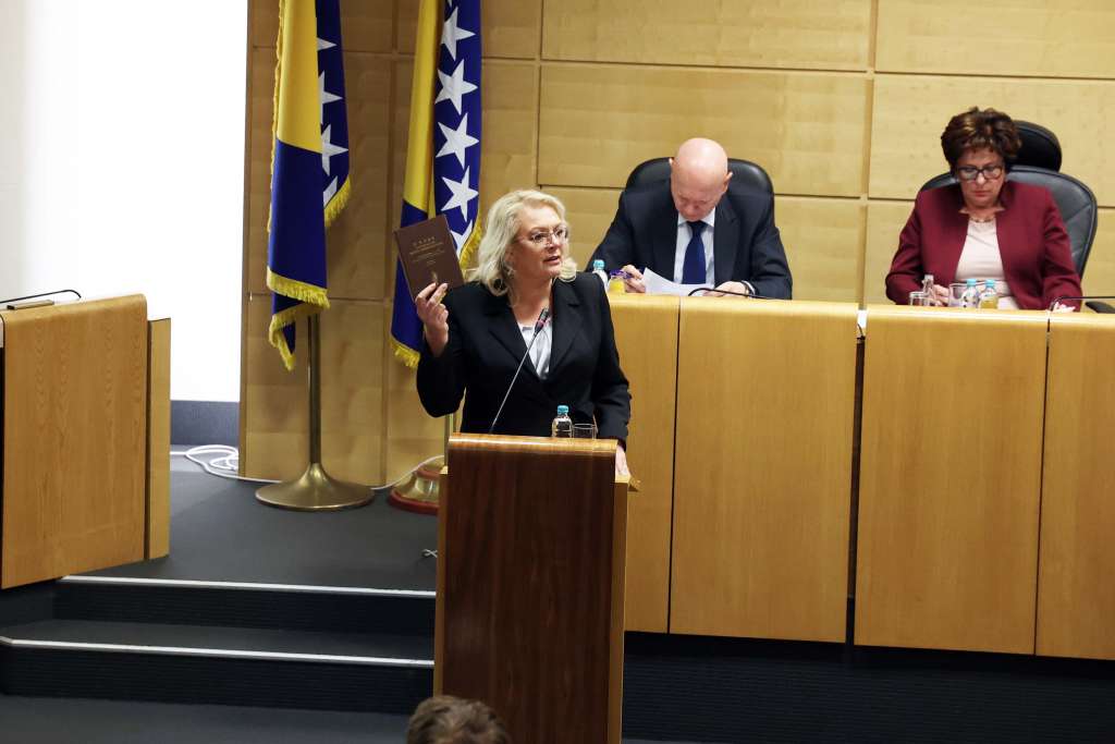 Lidija Bradara Vlada FBiH Parlament FBiH