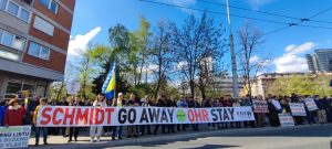 protesti ispred OHR-a