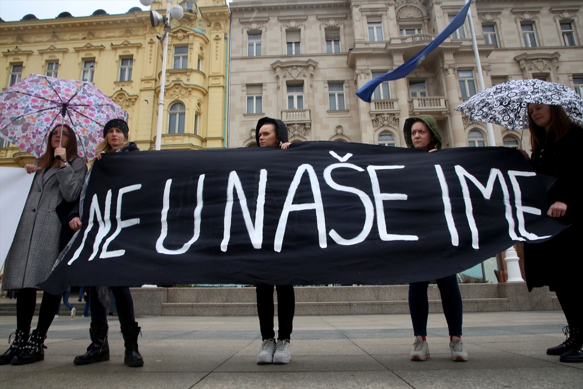 30 godina od ratnog zločina u Ahmićima protest zagreb