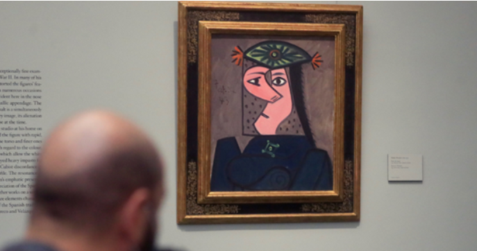 Buste de femme slika picasso